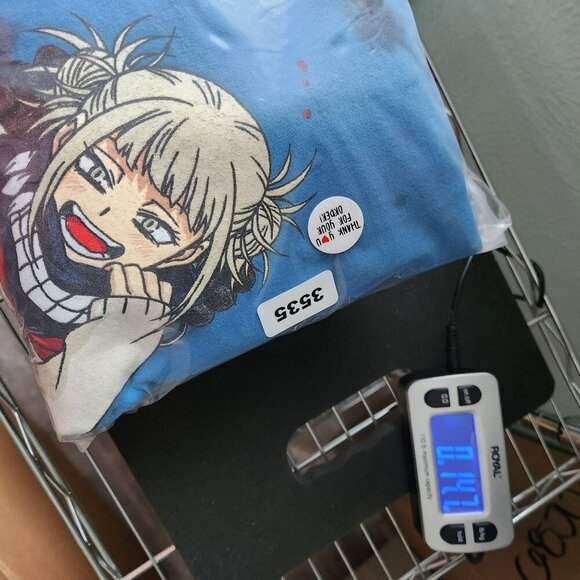 My Hero Academia Women's Himiko Toga Blood Tie-Dye Sweatshirt Sz 2X Crunchy Roll - Picture 13 of 13